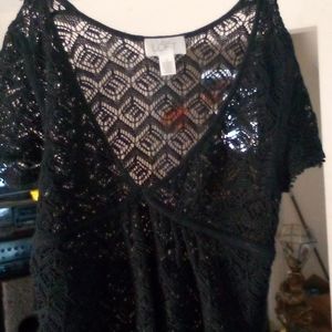 Loft black top small